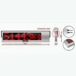 Stainless Steel Large Remote Display